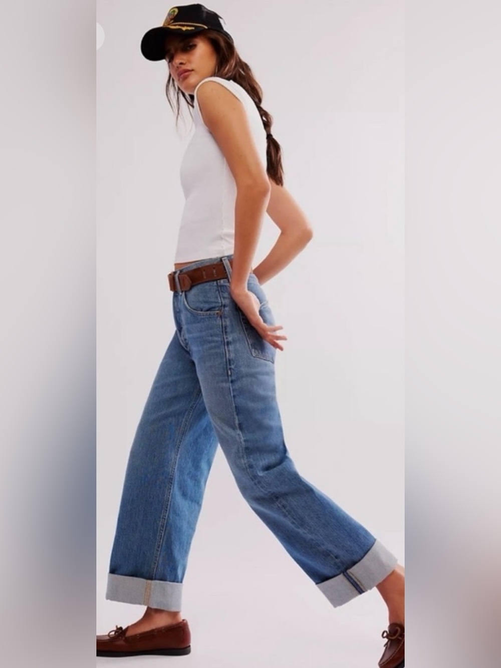 Citizens Of Humanity Ayla Wide Leg Jeans in Brielle Wash size 28 - Picture 2 of 14
